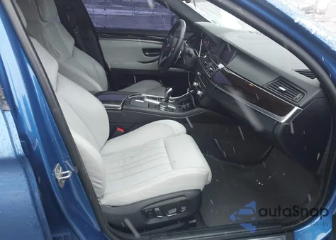 2015 BMW M5 from USA, damaged, VIN WBSFV9C57FD595401